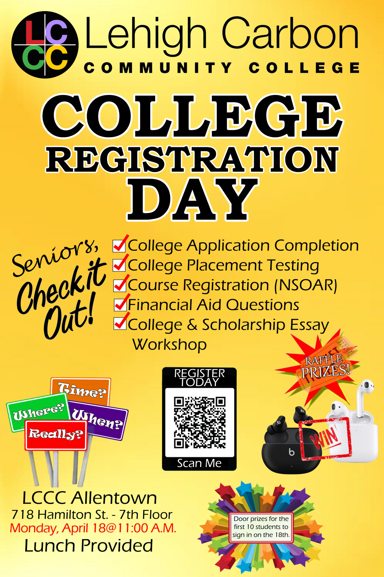 College Registration Day